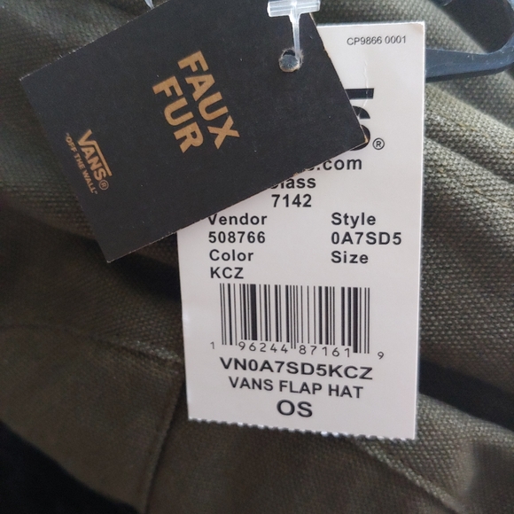 VANS NEW Flap Hat Grape Leaf Green - Picture 12 of 12